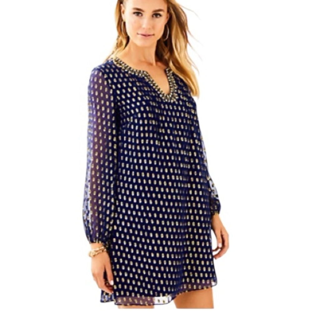Lilly Pulitzer Dress size 6 Silk Colby Tunic